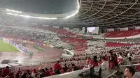 SUGBK Masih Sepi saat Timnas Indonesia U-23 Jalani Laga Kedua Piala AFF U-23 2025: Cuma 8000-an Penonton